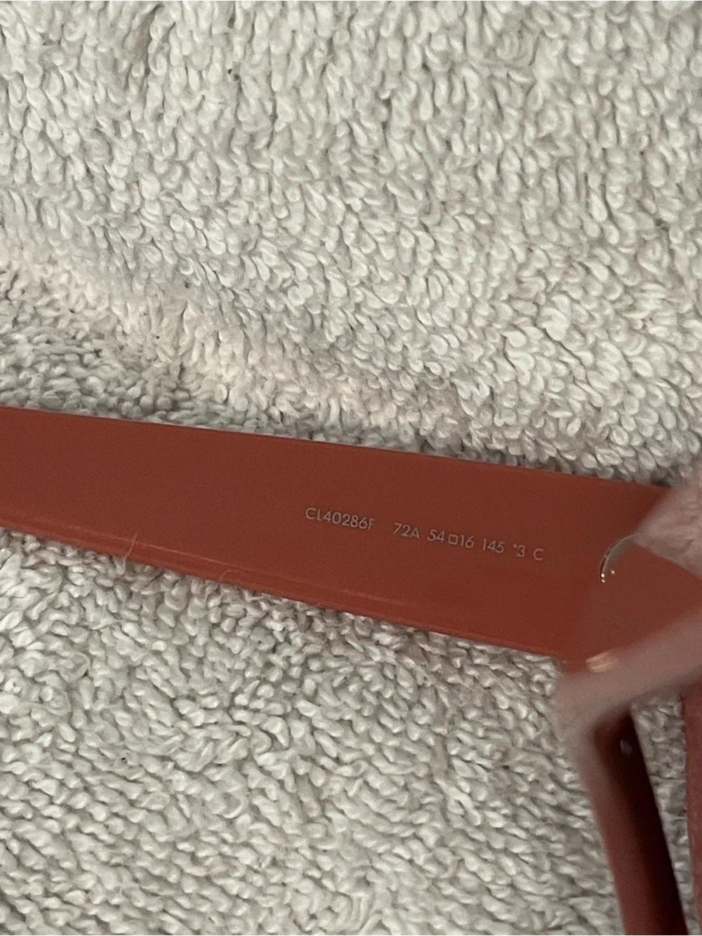Celine Rose Frame Sunglasses CL40286F